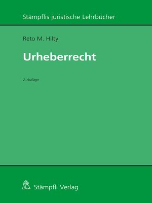 cover image of Urheberrecht